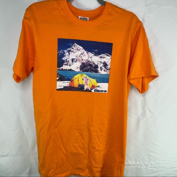 Billionaire Boys Club Other - Billionaire Boys Club Orange Camping Astronaut Mens Small Size Tee Shirt